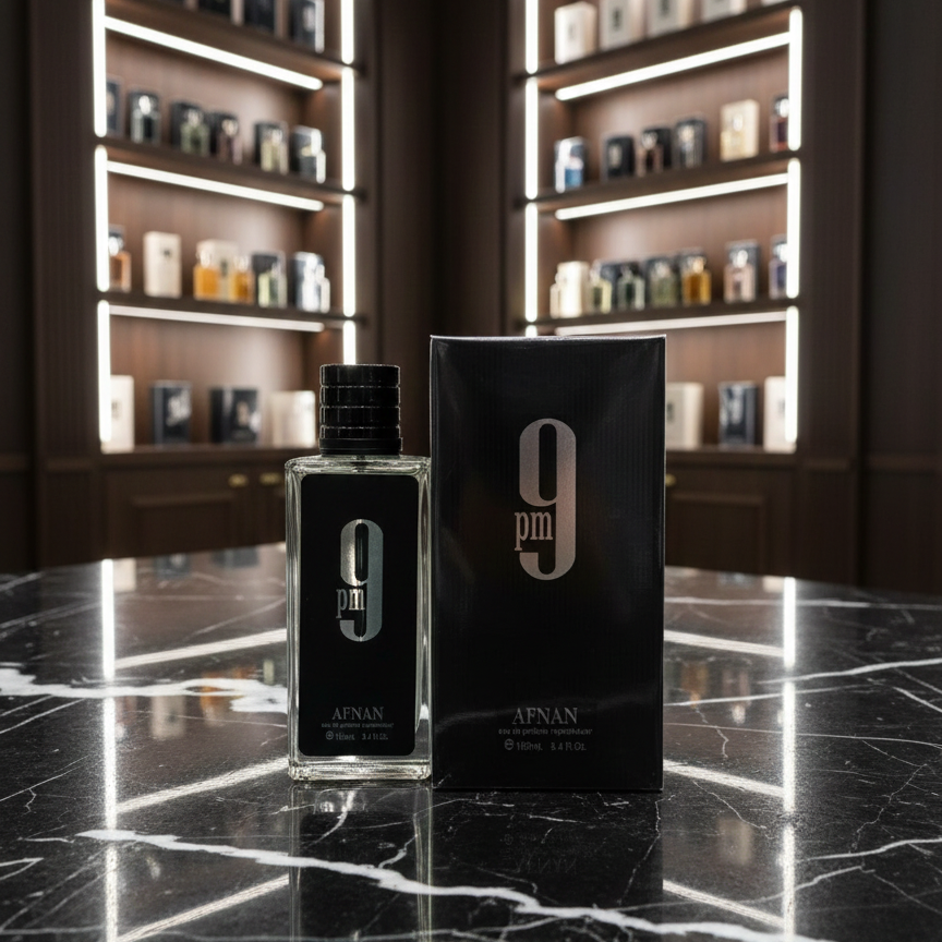 Afnan 9PM Eau De Parfum (EDP) for Men & Women | 100ml Premium Long-Lasting Unisex Fragrance | Elegant & Luxury Amber Vanilla Performance Perfume