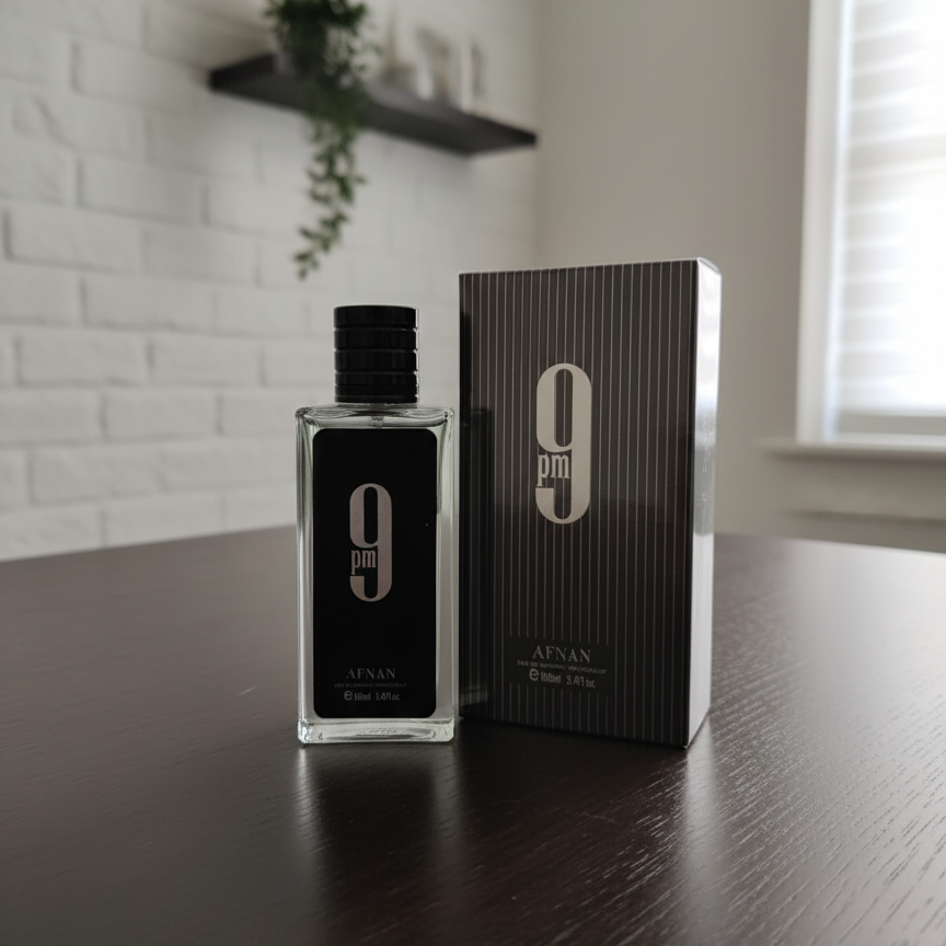 Afnan 9PM Eau De Parfum (EDP) for Men & Women | 100ml Premium Long-Lasting Unisex Fragrance | Elegant & Luxury Amber Vanilla Performance Perfume