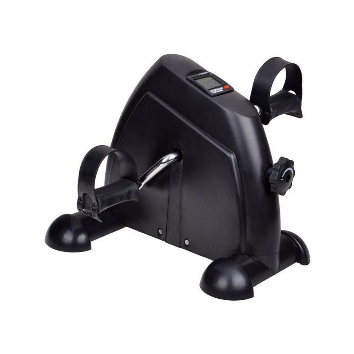 Portable Mini Exercise Bike with Digital LCD Meter | Compact Under-Desk Pedal Exerciser for Legs & Arms | Adjustable Resistance Fitness Machine for Home, Office & Physiotherapy